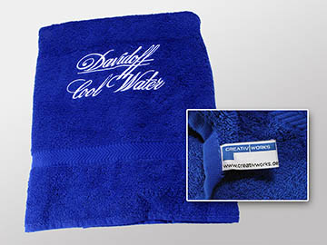  Davidoff Cool Water Handtuch mit Strick für Werbeaktionen