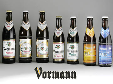 Vormann Brauerei, Hagen-Dahl, Etiketten, Festschrift, Bierdeckel, Kronenkorken, Fahnen, Metoschilder, Spielkarten